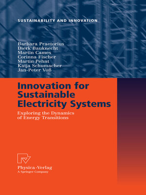 cover image of Innovation for Sustainable Electricity Systems